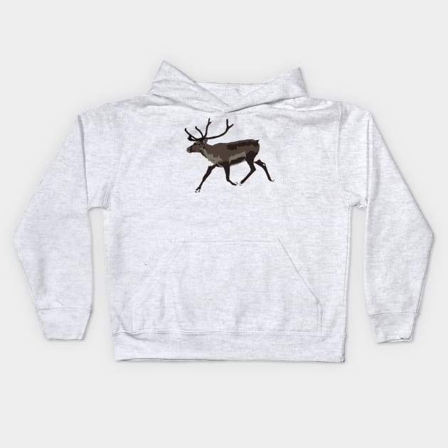 Reindeer Kids Hoodie by stargatedalek